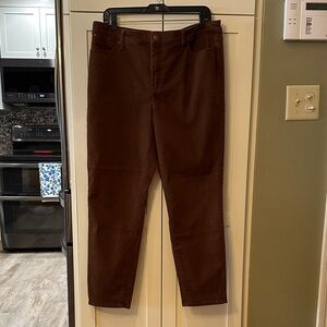 Talbots Women's Brown Ankle Jeans